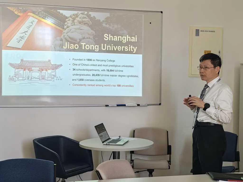 Journal of Management Analytics (JMA) folyóirat kínai szerkesztőbizottság látogatása a Kautz Karon